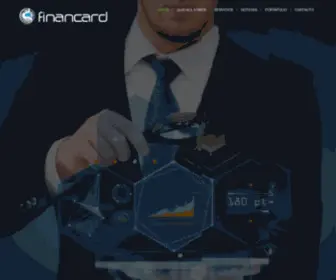 Financard.com.co(Fuerza Integral en Negociación y Administración Nacional de Cartera y Datos) Screenshot