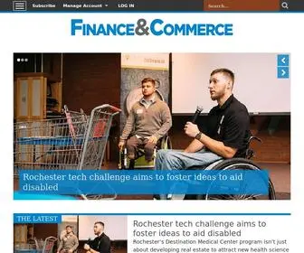Finance-Commerce.com(Finance & Commerce) Screenshot