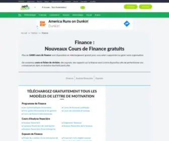 Finance-Etudiant.fr(Actualité finance) Screenshot