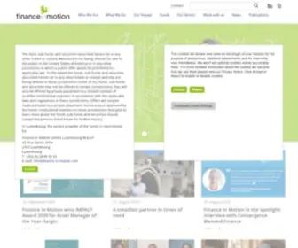 Finance-IN-Motion.com(Finance in Motion) Screenshot