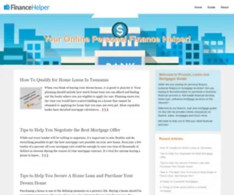 Finance-Loans-Mortgages.com(Loans and Mortgages Guide) Screenshot