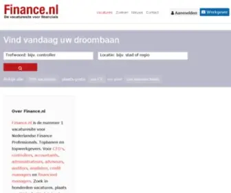 Finance.nl(Finance Vacatures) Screenshot
