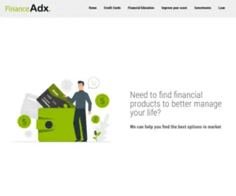 Financeadx.com(FinanceAdx) Screenshot