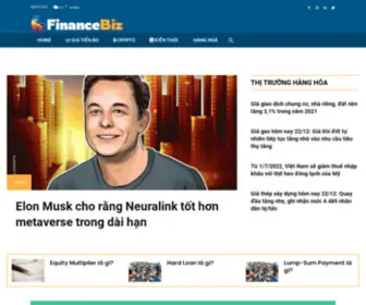 Financebiz.vn(Thị trường chứng khoán) Screenshot