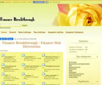 Financebreakthrough.com(Finance Breakthrough) Screenshot