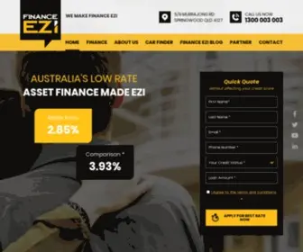 Financeezi.com.au(Finance Ezi) Screenshot