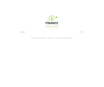 Financeinfonow.com(What's Your Question) Screenshot