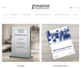 Financeinformationgroup.com(Finance Information Group) Screenshot
