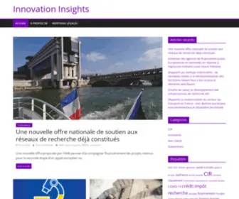 Financeinnovation.fr(Innovation Insights) Screenshot