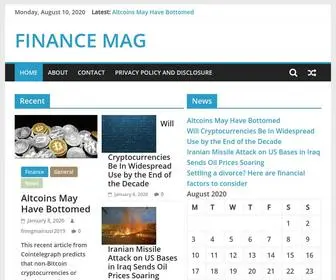 Financemag.org(FINANCE MAG) Screenshot