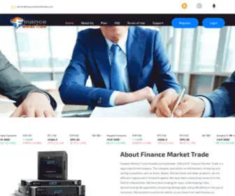 Financemarkettrade.com(Finance Market Trade) Screenshot