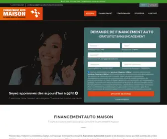 Financementautomaison.ca(Financement auto facile et rapide) Screenshot