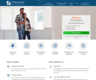 Financemyproject.com(Home Improvement Financing) Screenshot