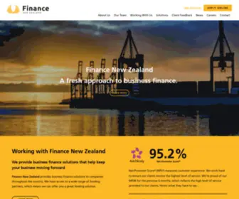 Financenz.co.nz(Finance New Zealand) Screenshot