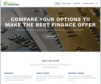 Financeonlineoffer.com(Finance Online Offer) Screenshot