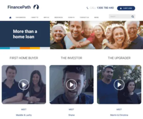 Financepath.com.au(Investment Loans) Screenshot