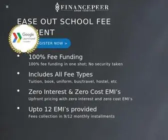 Financepeer.co(Bootstrap theme) Screenshot