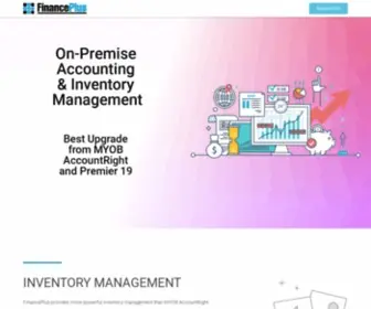 Financeplus.com.au(Accounting & Inventory Management software for SMBs) Screenshot