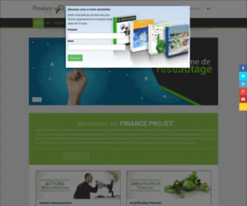 Financeprojet.com(Financeprojet) Screenshot