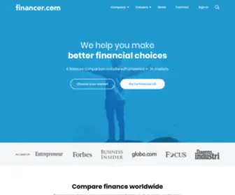 Financer.com(Borrow smarter) Screenshot