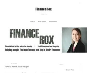 Financerox.com(Financial Blog) Screenshot