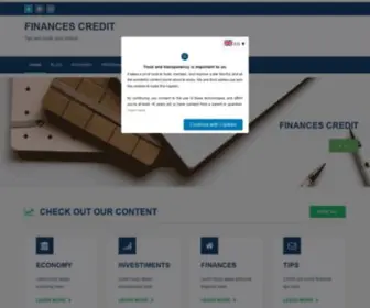 Financescredit.com(Our intent) Screenshot