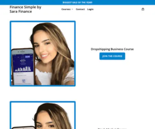 Financesimple.co(Finance Simple by Sara Finance) Screenshot