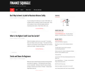 Financesquiggle.com(Finance Squiggle) Screenshot