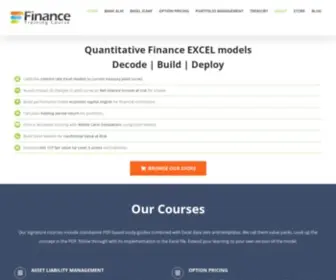 Financetrainingcourse.com(Risk training) Screenshot