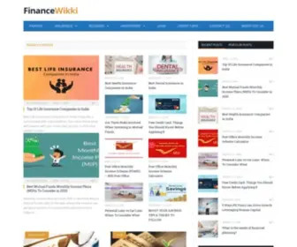Financewikki.com(Best Personal Finance) Screenshot