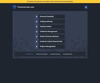 Financial-Edu.com(Finance Accounting Trading Investing Software Education Tools) Screenshot