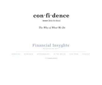 Financial-Insyghts.com(The Why of What We Do) Screenshot