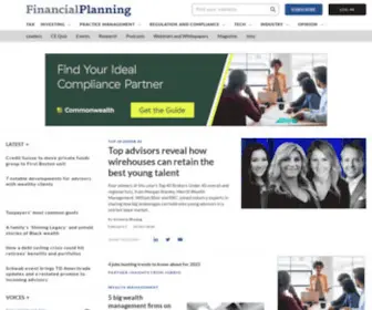 Financial-Planning.com(Financial Planning) Screenshot