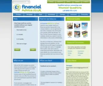 Financialadvice.co.uk(Financial Advice) Screenshot