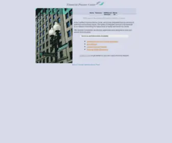 Financialadvicecenter.com(Financial Planner & Advisor Center) Screenshot