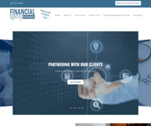 Financialagency.com(Lawyer and Business Joomla template) Screenshot