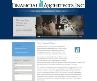 Financialarchitects.com(Financial Architects) Screenshot