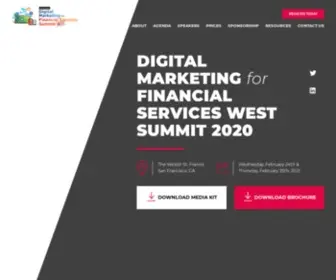 Financialdigitalmarketingwest.us(9th Annual Digital Marketing Financial Summit West 2024) Screenshot