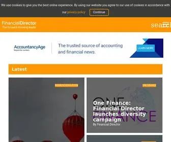 Financialdirector.co.uk(Financial Director) Screenshot