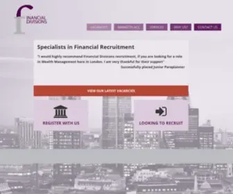 Financialdivisions.co.uk(Financial Divisions) Screenshot