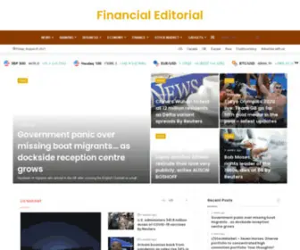 Financialeditorial.com(Finance is Future) Screenshot