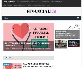 Financialem.com(Financial terms blog) Screenshot