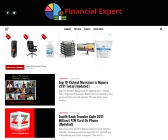 Financialexpert.com.ng(Financial Expert NG) Screenshot