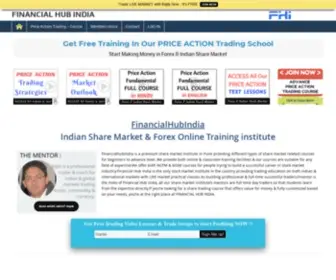 Financialhubindia.com(An Educational Site for stock) Screenshot