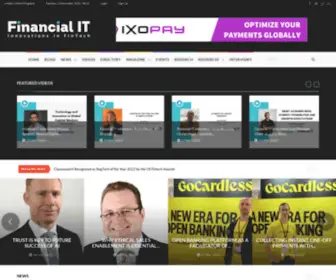 Financialit.net(Financial IT Innovations in FinTech) Screenshot