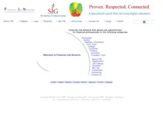 Financialjobnet.com(Finance Jobs from Financial Job Network) Screenshot