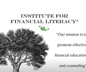 Financiallit.org(Promoting Effective Financial Education and Counseling) Screenshot
