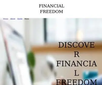 Financially-Lit.com(Financial Freedom) Screenshot