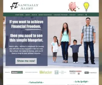 Financiallyalert.com(Financially Alert) Screenshot