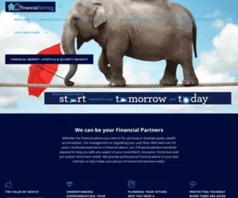 Financialpartners.com.au(Financial Partners meet our team) Screenshot